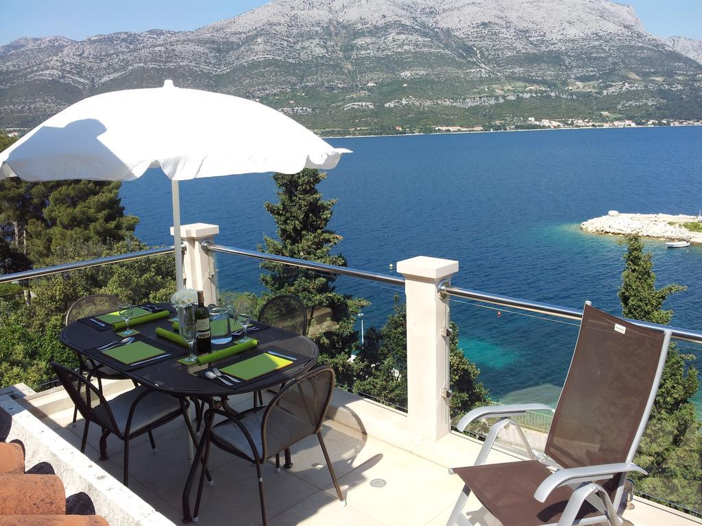 Villa Jade Apartments Front Row Sea View - Walk To Korcula Old Town Medvinjak Oda fotoğraf
